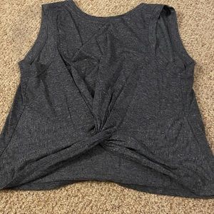 Athleta cropped workout top